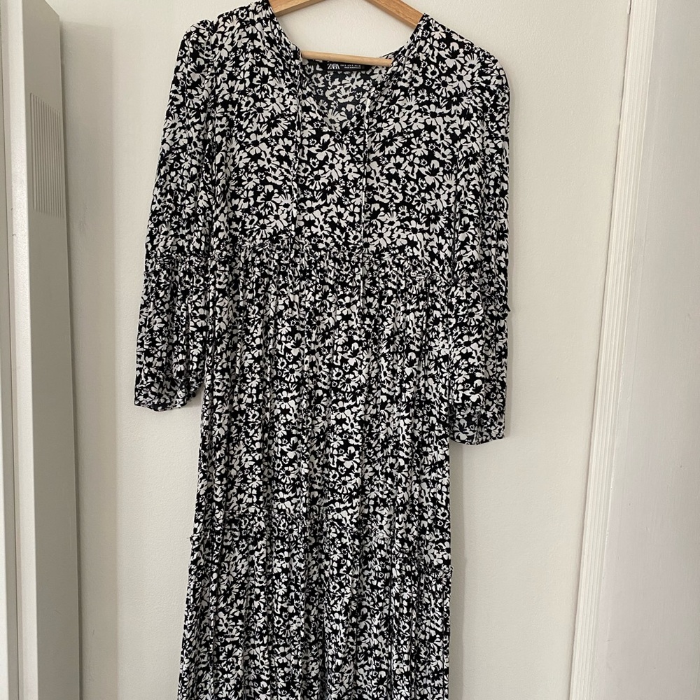 Zara Floral MIDI Dress